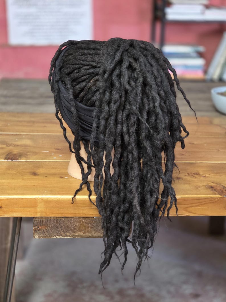 Aya Available Now IN Stock 2 in 1 Ponytail Messy Bun Dread Wig With