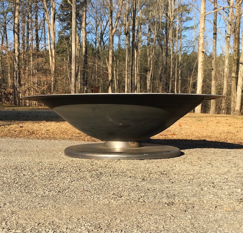 NEW 46 Inch Syrup Kettle Style Steel Fire Pit With 4 Inch Etsy