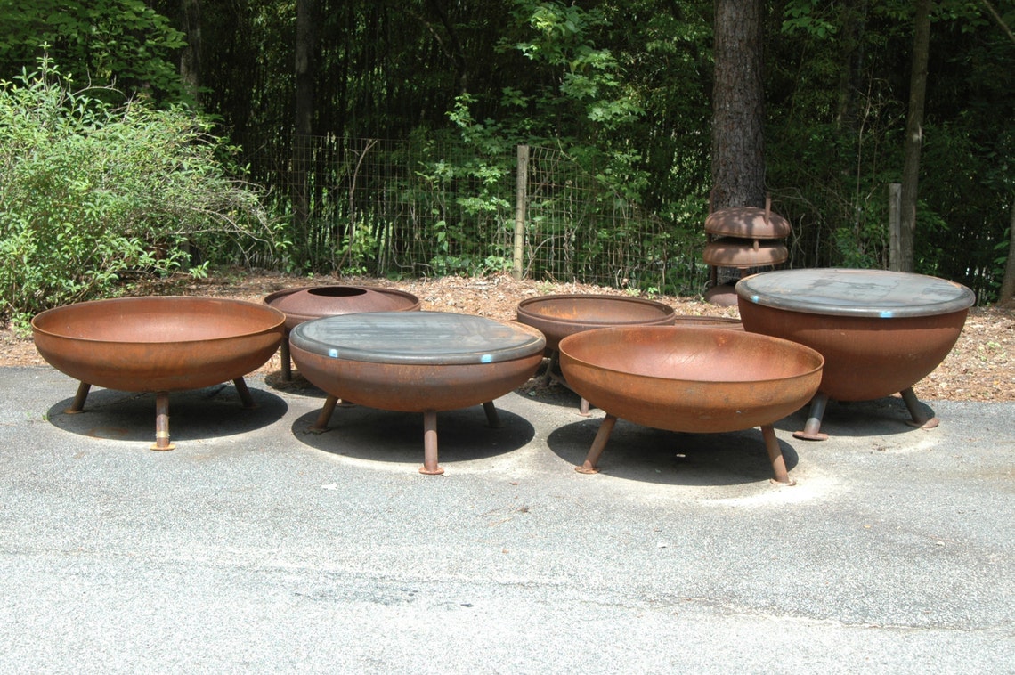 Snuffer/cover for Either Syrup Pit or 48 Fire Pit Etsy