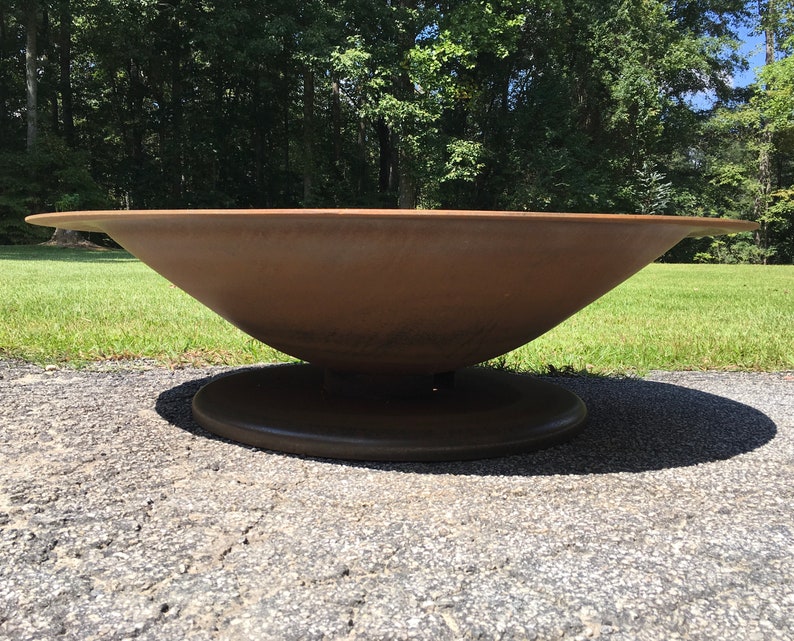 NEW 46 Inch Syrup Kettle Style Steel Fire Pit With 4 Inch Etsy