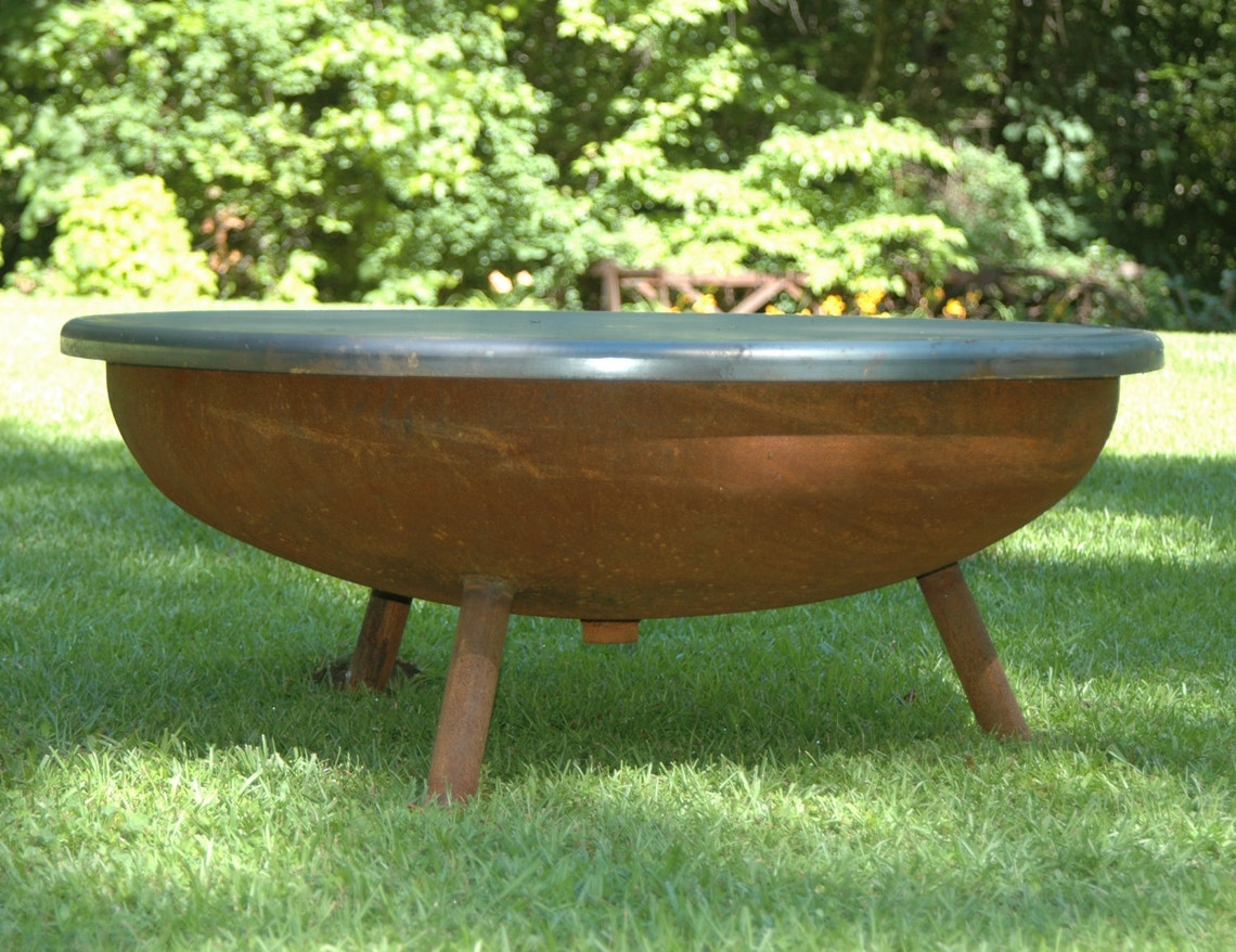 Snuffer/cover for Either Syrup Pit or 48 Fire Pit Etsy