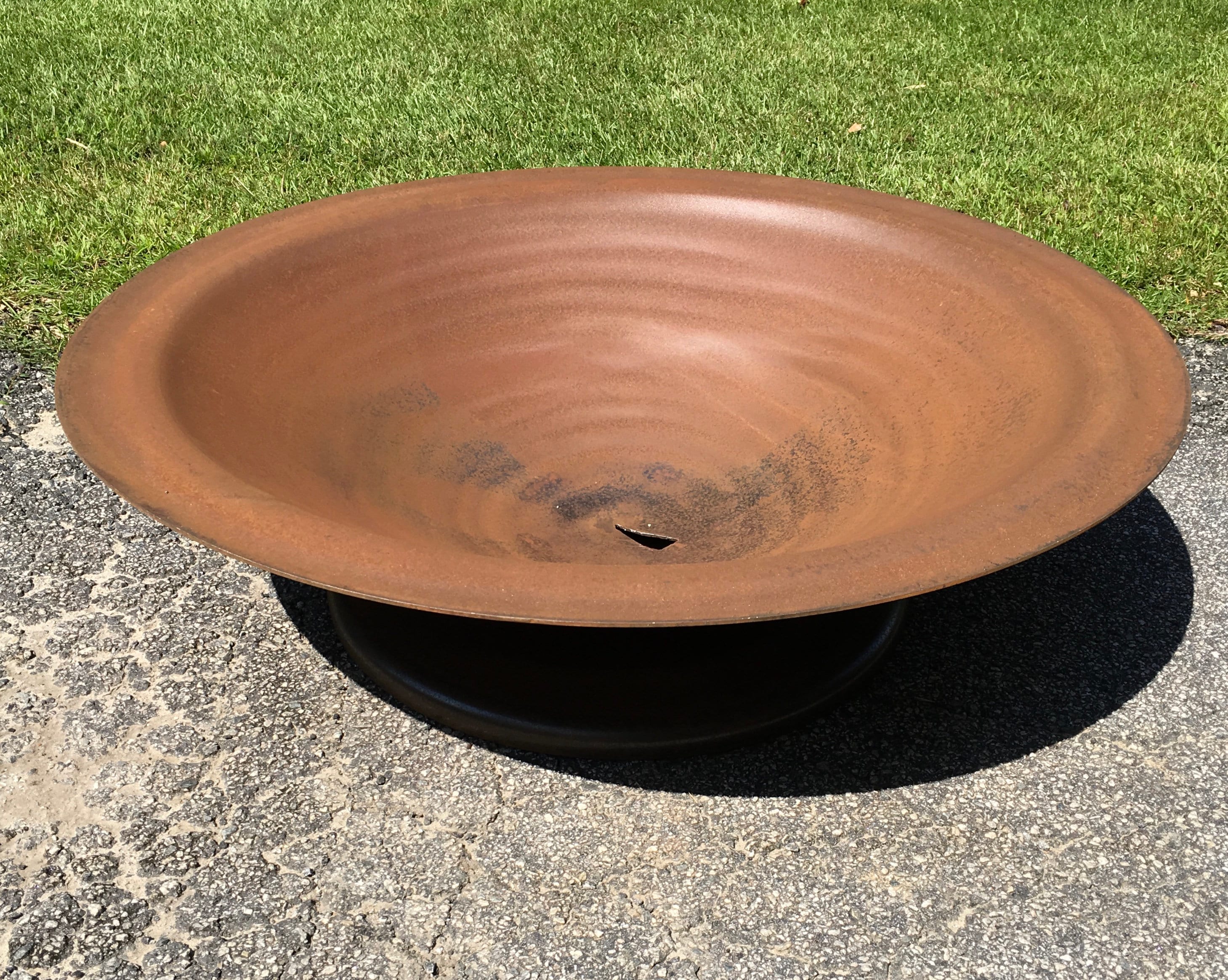 NEW 46 Inch Syrup Kettle Style Steel Fire Pit With 4 Inch Etsy Canada