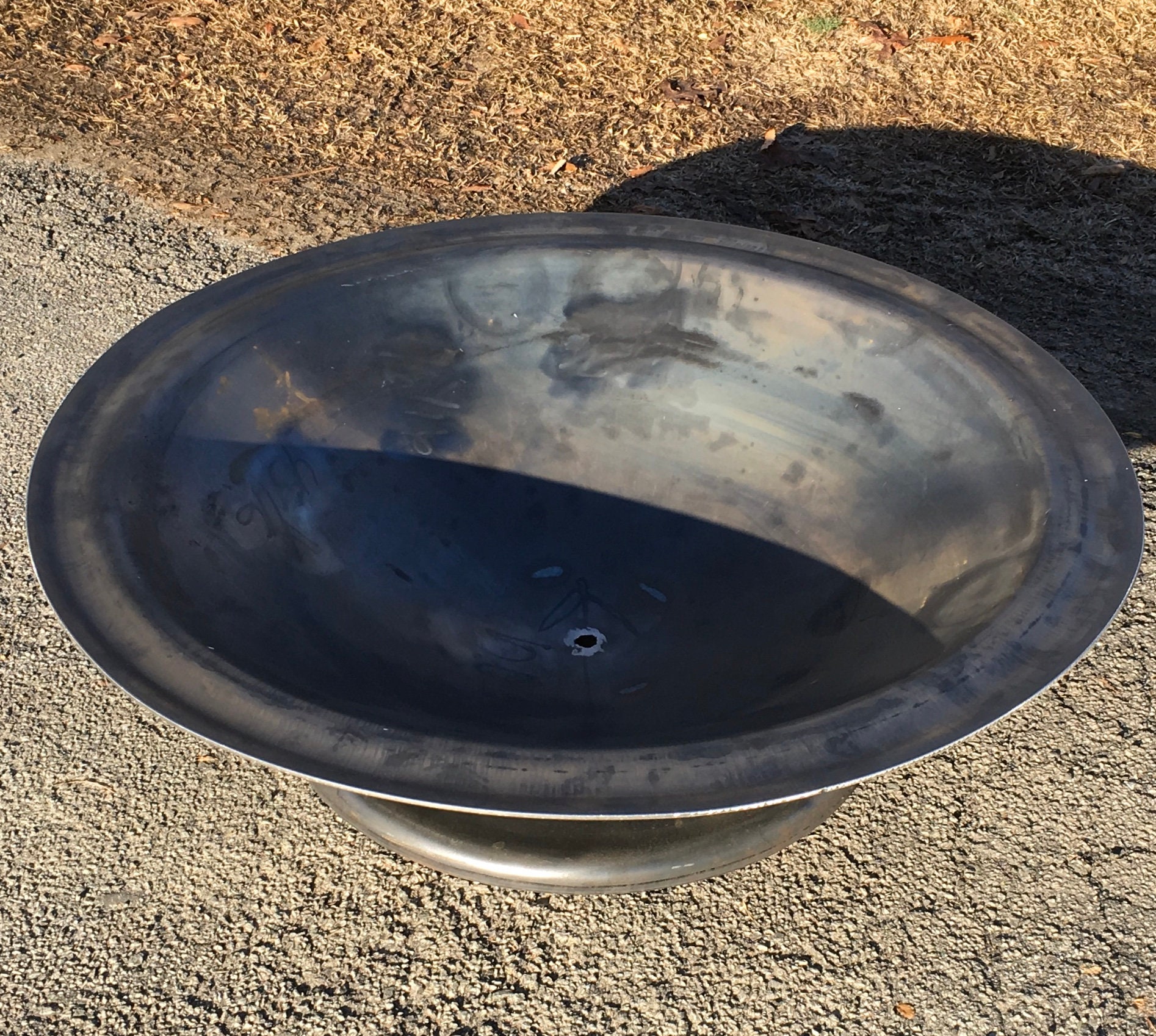 NEW 46 Inch Syrup Kettle Style Steel Fire Pit With 4 Inch Etsy