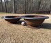 48 Inch Table Top Fire Pit with 36' dia. Bowl and 7' Surround - Fire Pit Table - Outdoor Fire Pit 