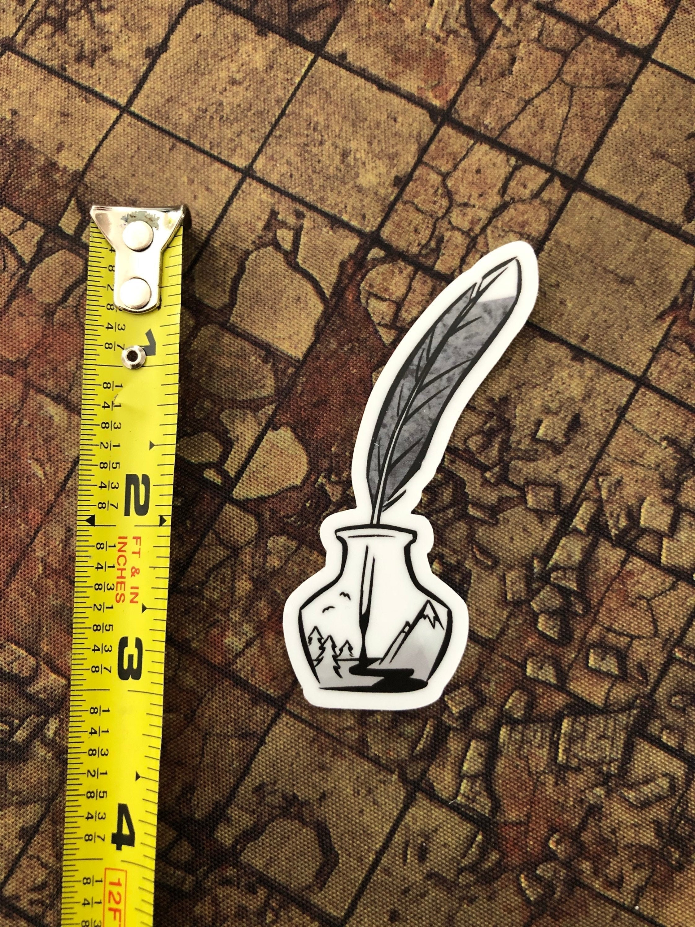 Otherworldly Ink Vinyl Sticker - Etsy