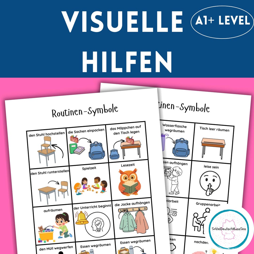 Visuelle Hilfen Für Kinder, Visual Aids for Children, Daily Routines ...