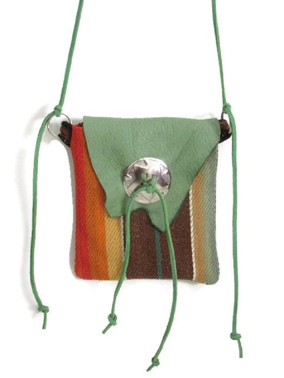 Native American Style Medicine Bag Necklace Asafetida Tribal Etsy