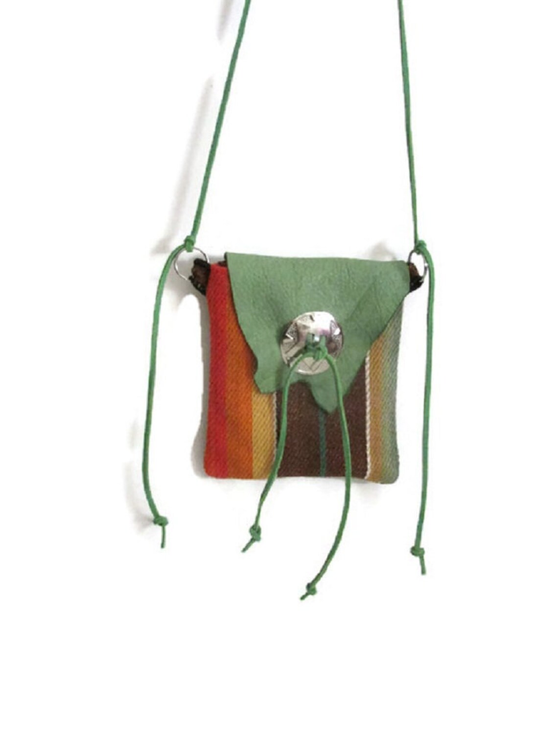 Native American Style Medicine Bag Necklace Asafetida Tribal Etsy