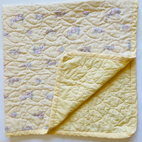 Quilted Baby Blanket Etsy