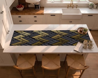 Premium Table Runner, Sophisticated Dining Room Decor, Statement Table Centerpiece