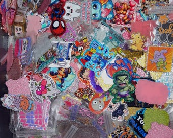 25 Random Mix of acyrlic flatbacks