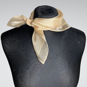 Gold neck scarf online