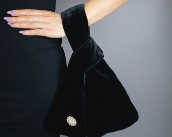 black evening clutches