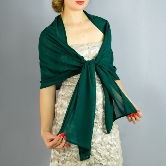 Green hotsell chiffon shrug