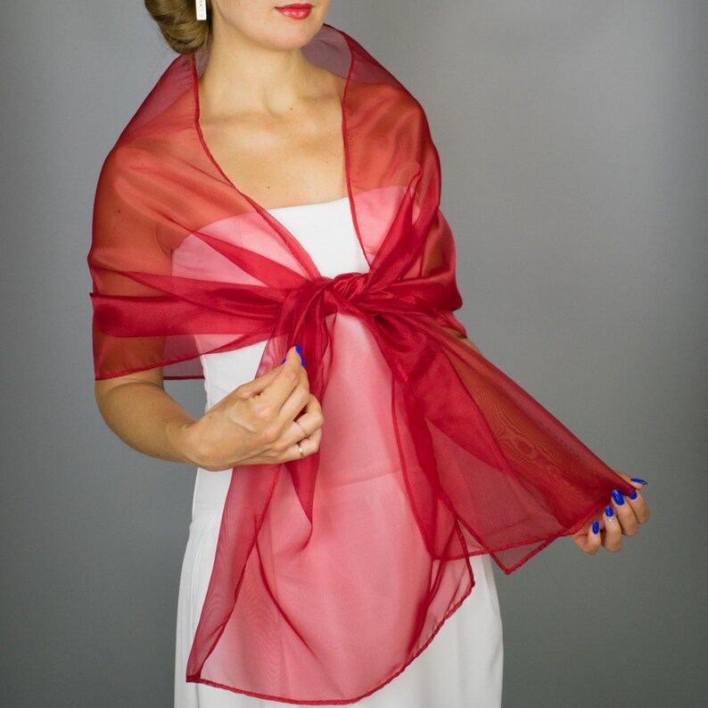 Luxury Organza wrap shawl bolero Winter wedding shrug elegant Etsy