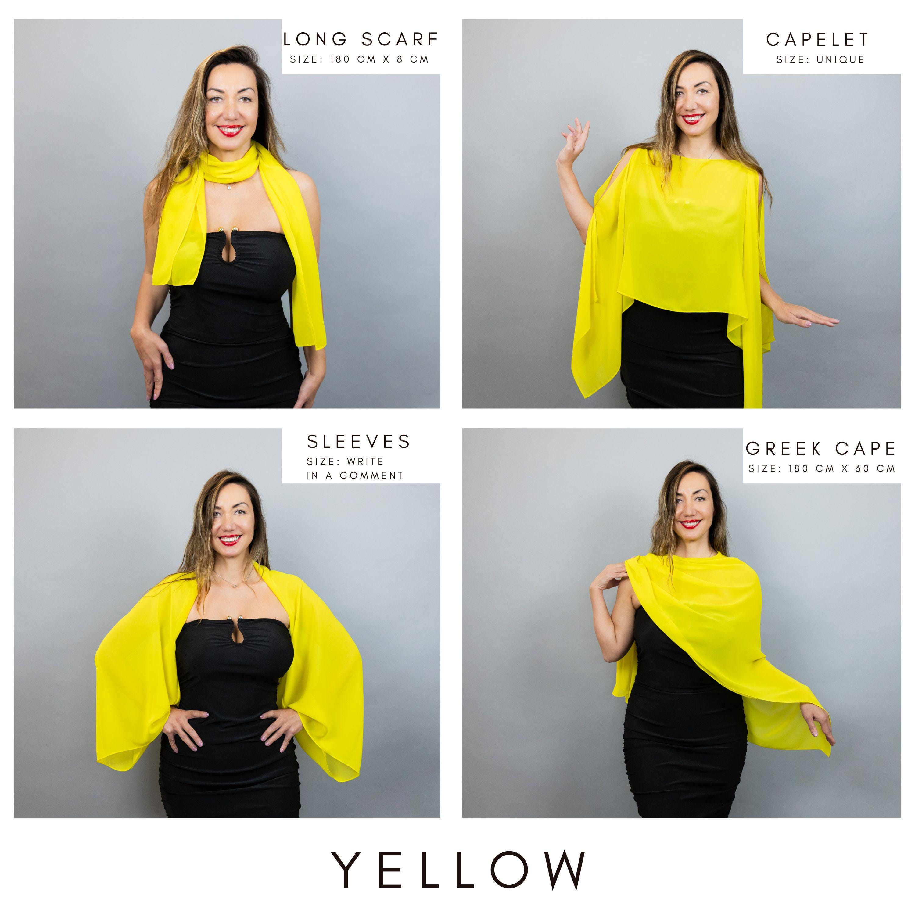 Paisley Chiffon Shawl Women's Paisley Chiffon Cape Shawl – Sheer Shrug Cover -Up For Dresses, Weddings, Prom & Formal Events