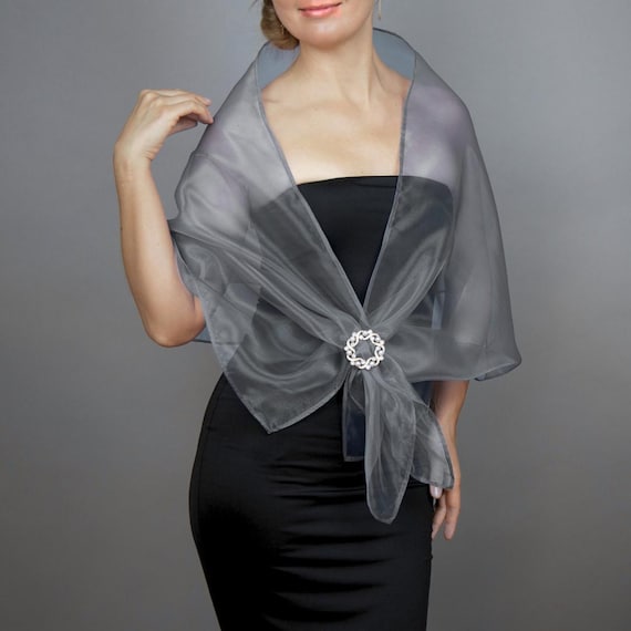 organza wrap shawl