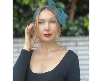 Sciarpa A Nastro In Seta Satinata, 2 Pezzi Lunga 100 Cm, Foulard Skinny Multiuso Per Collo, Capelli, Borsa E Cintura - Colore Arancione