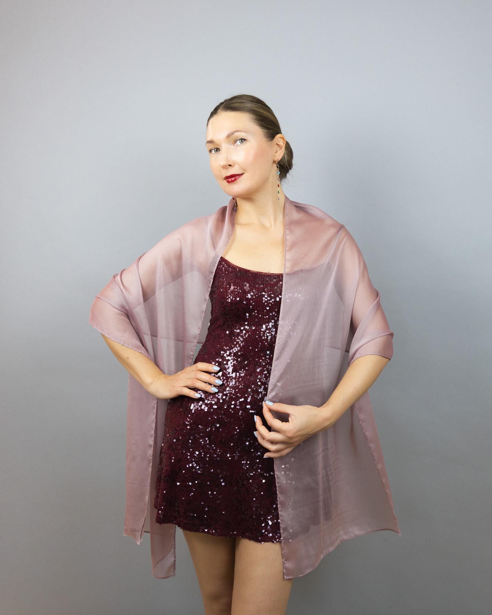 Sheer Rose Gold Evening Wraps - Etsy