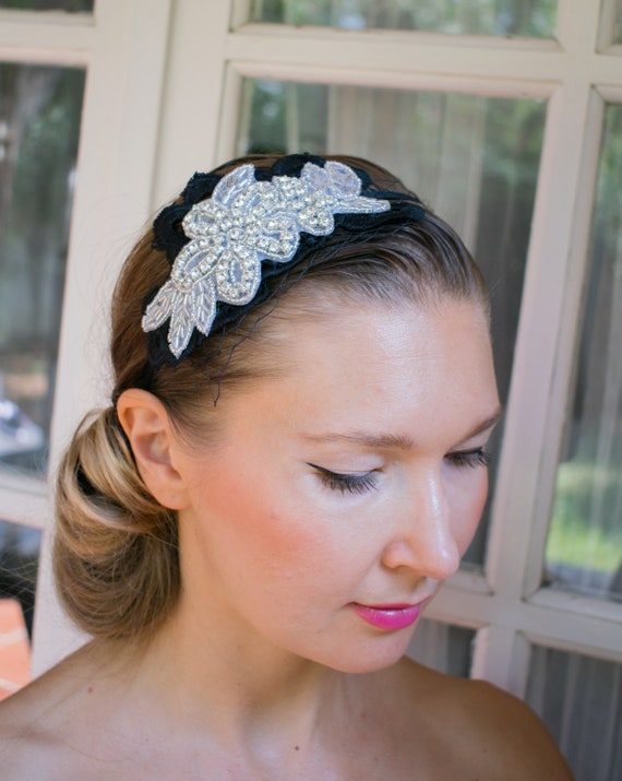 Diadema Headband, Flower Headband Couture and Classical 