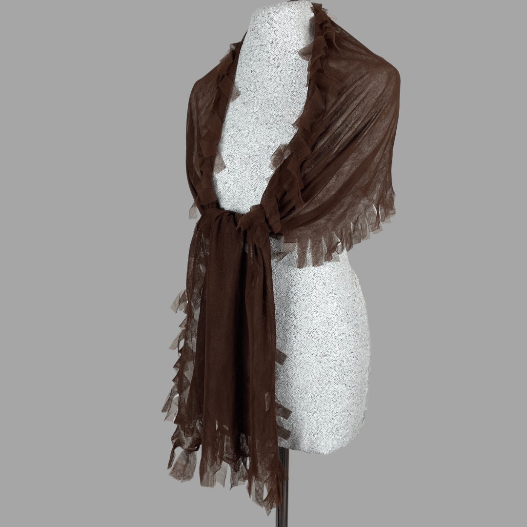 shrug shawl with sleeves