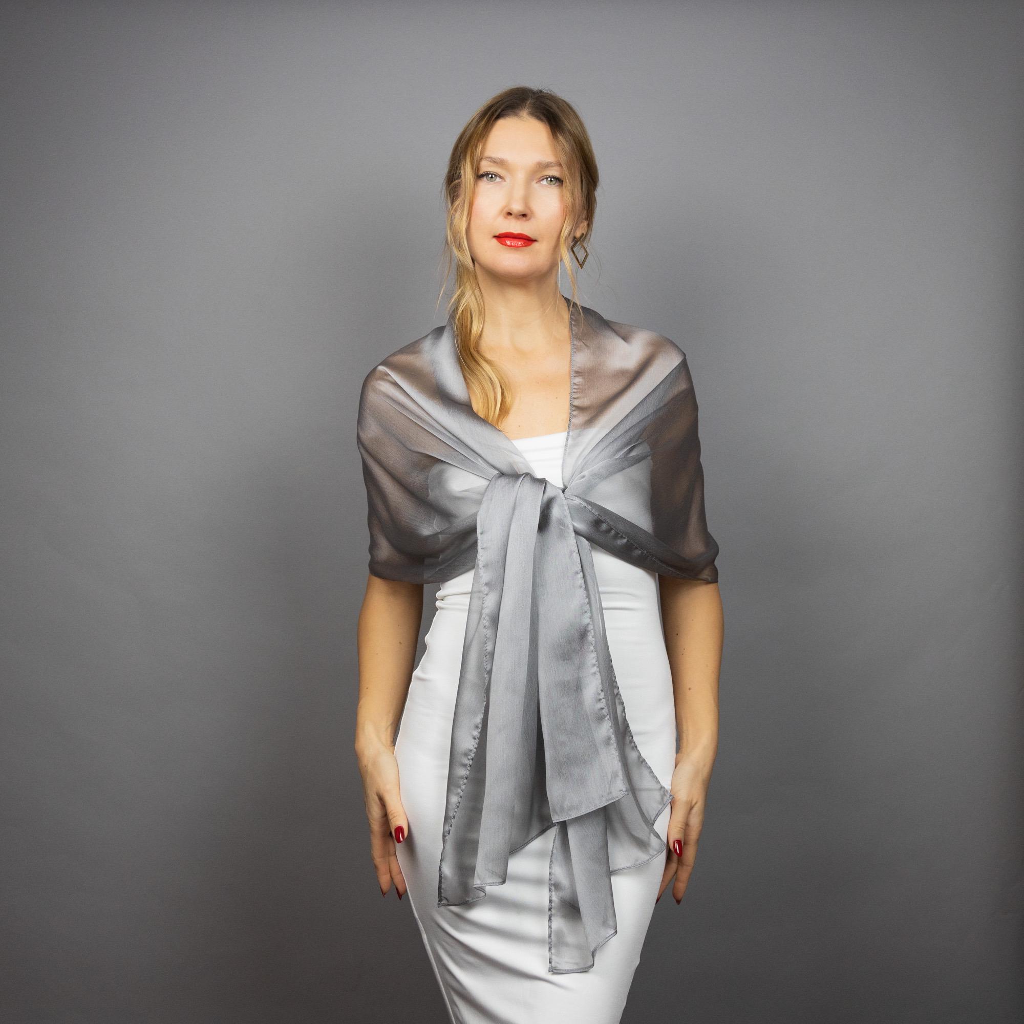 Womens Shawls Silver Dressy Shawl Shawls And Wraps For Evening