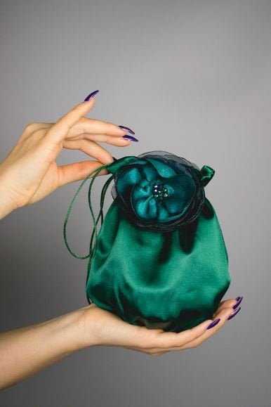 Forest green clutch deals
