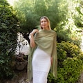 Pistacho green cape pistachio shrug pistacho Greek style wrap sheer pistacho cape sheer green shawl bridesmaids light olive summer wrap product logo