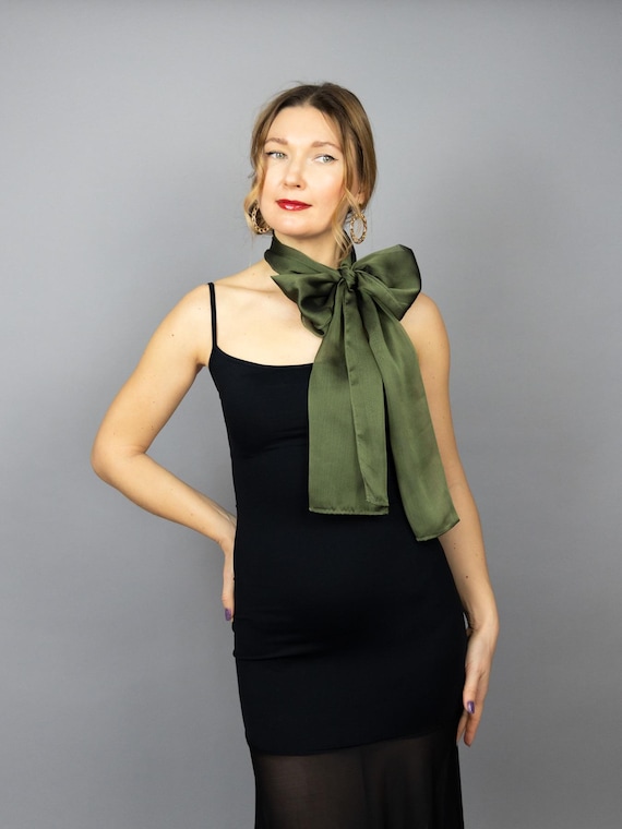 slim fit dress slacks Carter Gown Strapless Dress with Scarf