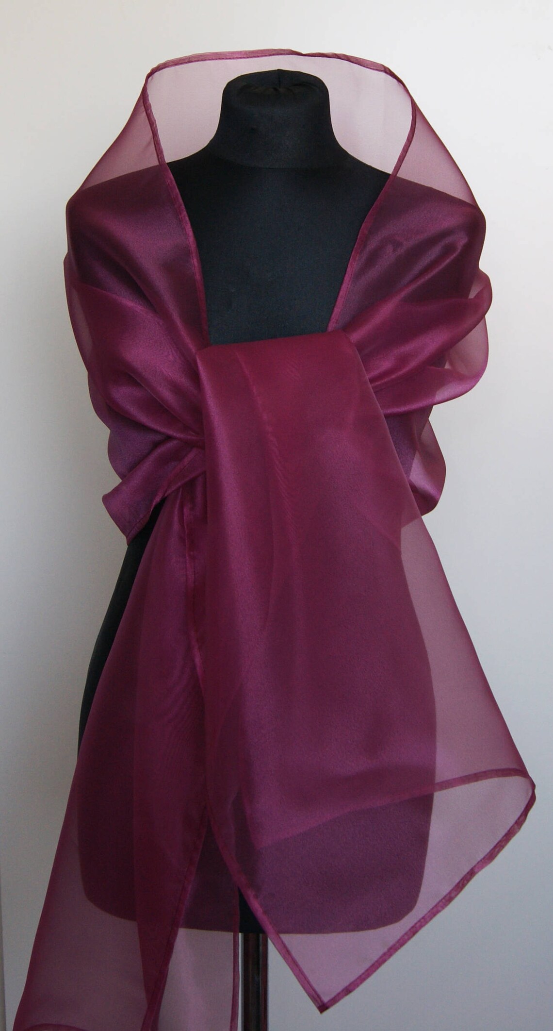 organza wrap shawl