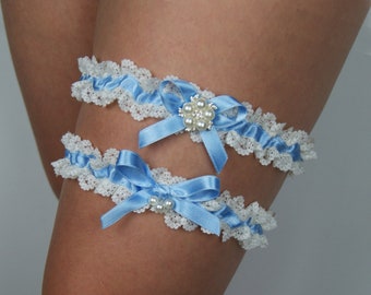 Strass Strumpfband, Strumpfband, Braut Strumpfband, blau Strumpfband, werfen Strumpfband, Elfenbein baby blau, Strumpfband, Hochzeitsgeschenk