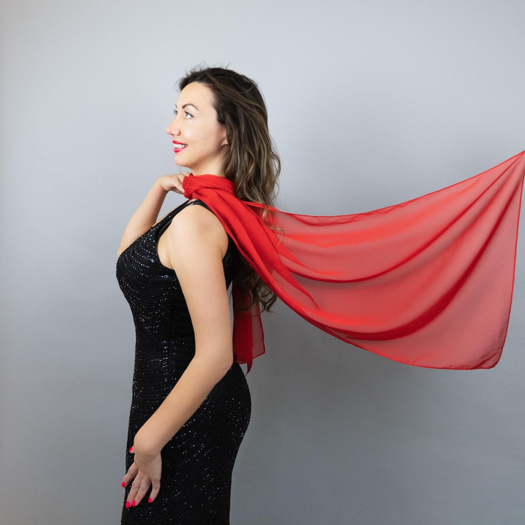 black dress with red shawl Fgnfyis Womens Velvet Shawl Wrap for Wedding Bridal Bridesmaid Evening Party Prom Dress Elegant Outerwear Accessory Black, Adult Unisex, Size: One