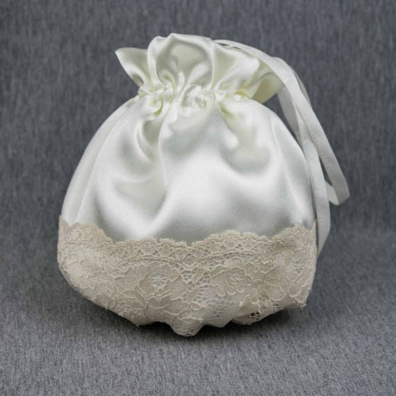 Ivory Satin Bag Purse Beige Ivory Cream for Your Wedding Comunion Bridal Bag Bridal Purse Clutch Satin Accessory Lace Decoraton Etsy Ireland