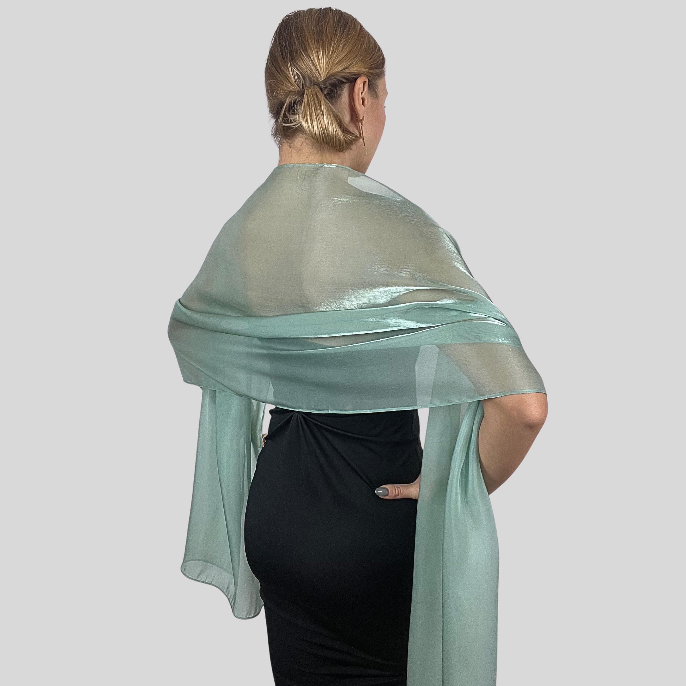 Polaina De Cuello De Gasa Para Mujer, Bufanda Elegante, Pasamontañas, Bandanas De Verano, A Prueba De Rayos UV, Sol, Polvo, Fresco, Transpirable, Al Aire Libre, Conducción De Golf, Azul