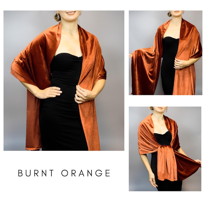Pink blush velvet velour wrap shawl bolero Winter wedding shrug velvet scarf pink mauve velvet, rose velvet,velvet scarf, warm bridal scarf Burnt orange