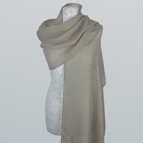 200cm x 70cm 20 colours Chiffon Wrap WEDDING Prom Bridal shawl scarf 