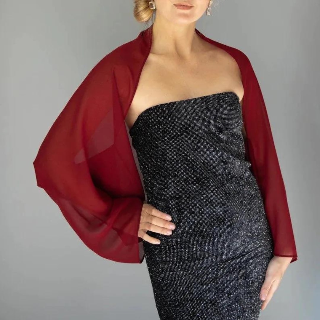 burgundy wrap shawl