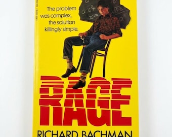 Ira, de Richard Bachman (Stephen King), edición británica, nuevo libro de bolsillo, ejemplar raro y descatalogado.