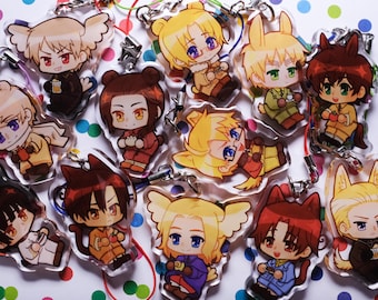HETALIA | Epoxy Phone Charms |