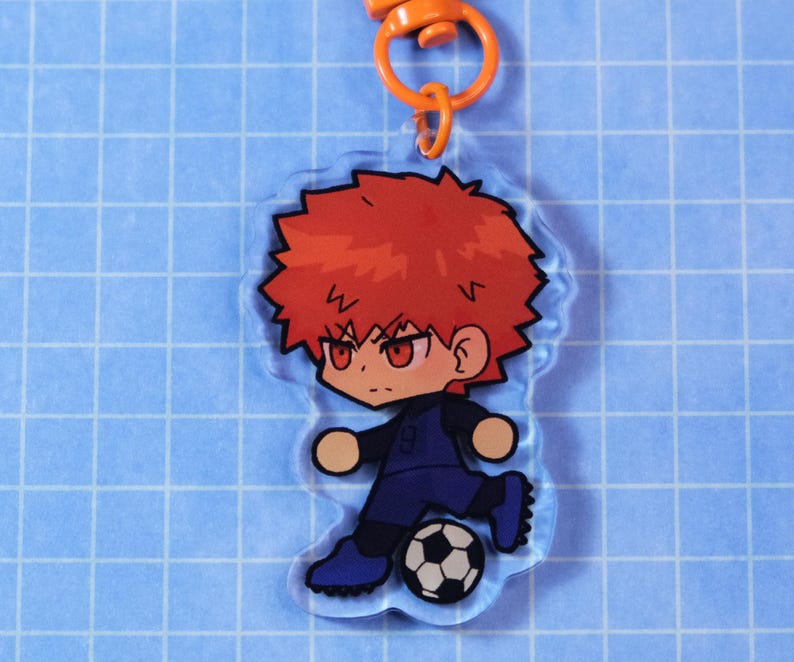 Blue Lock BLLK Acrylic Keychains - Etsy