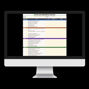 Hiring & Interview Kit for Restaurants Excel | Candidate Tracker | Interview Scorecard | Job Description Templates | Onboarding Checklist