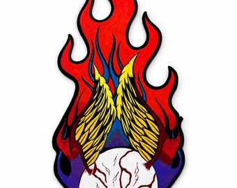 Flaming Eye Ball