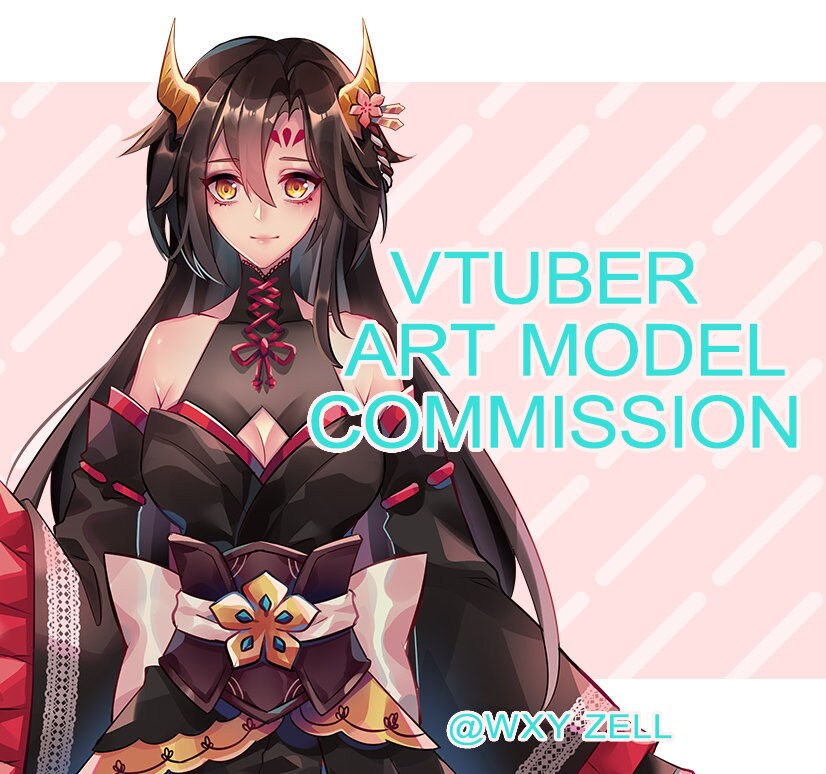 Professional Custom Vtuber 2d Model Art Rig Ready Psd Etsy Deutschland
