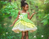 slim fit dress slacks Princess Tiana Costume for Kids Everyday Dress – Princess Twirl main image 1