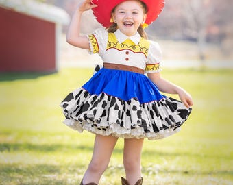Jessie Dress, Jessie Costume, Toy Story Dress, Toy Story Costume, Woody Dress, Woody Costume, Buzz Costume, Buzz Dress, Cowgirl Dress