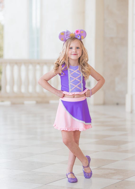 Rapunzel athleisure set, Rapunzel athletic set, Rapunzel comfortable outfit, Rapunzel outfit