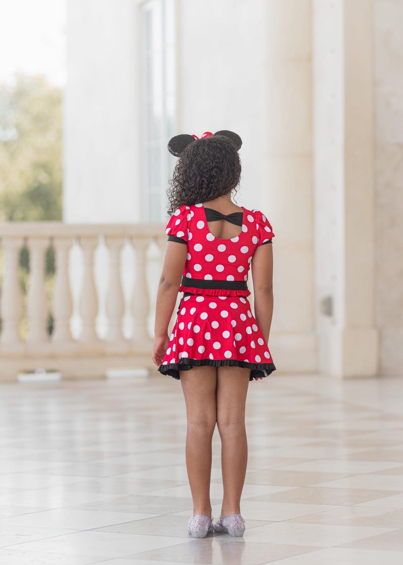 Minnie Mouse athletic set, Minnie Mouse athleisure set, Minnie Mouse comfortable set, Minnie Mouse skirt, Minnie Mouse dress image 3
