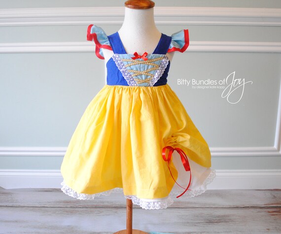 Snow white sale gown design