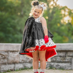 Reee様専用】クルエラ風衣装(ダルメシアン) Reee様専用】クルエラ風