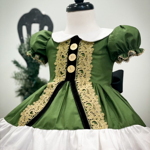 Robe d’elfe, robe de Noël, robe de Père Noël, robe photo du Père Noël, costume d’elfe, robe de costume d’elfe